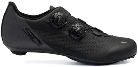 Amazon.com | Sidi Genius 10 Knit Road Bike Shoes Black 40.5